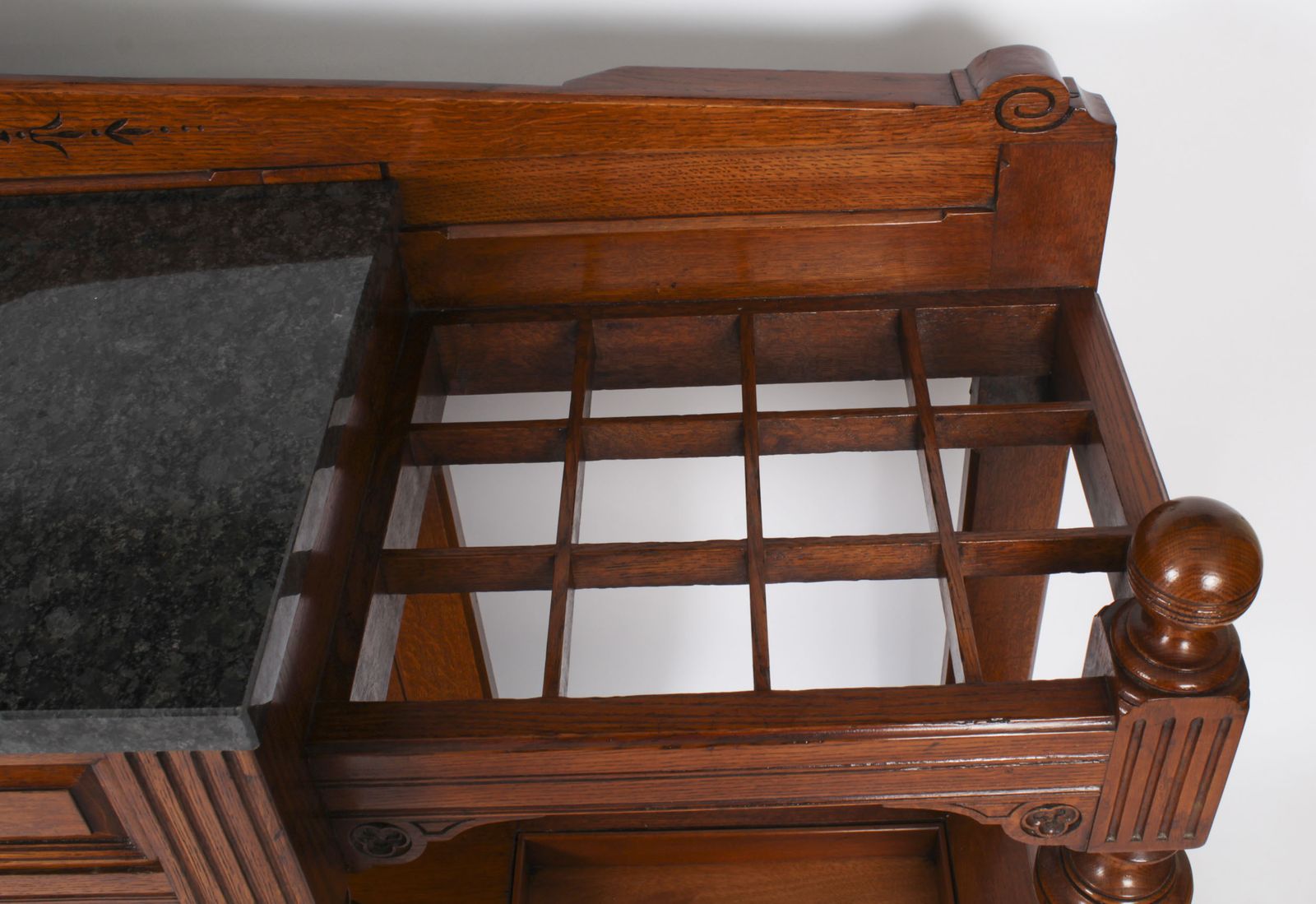 photo for sale Victorian Oak Country House Hall Umbrella Stand 19th C