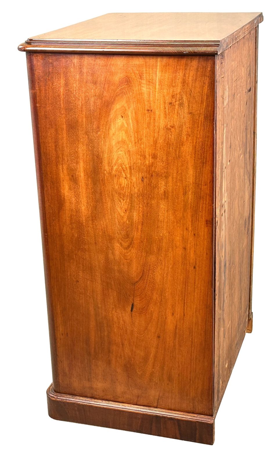 19th Century Victorian Mahogany Chest Of Drawers (England, Circa 1850) photo vintage