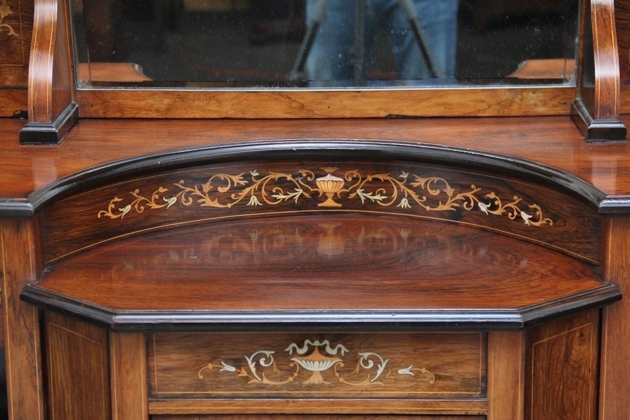 19th Century Rosewood And Inlaid Cabinet photo 1950.0