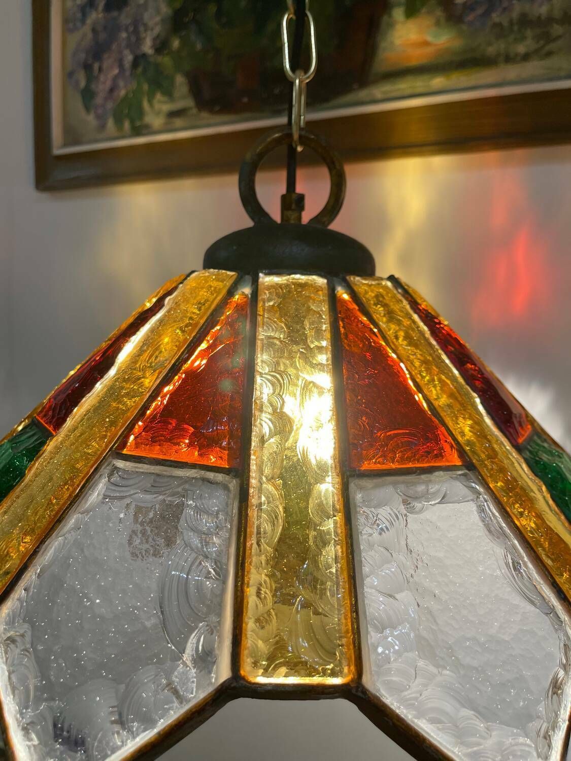 Poliarte Pendant Lamp By Longobard In Murano Glass, 1980s photo Lighting