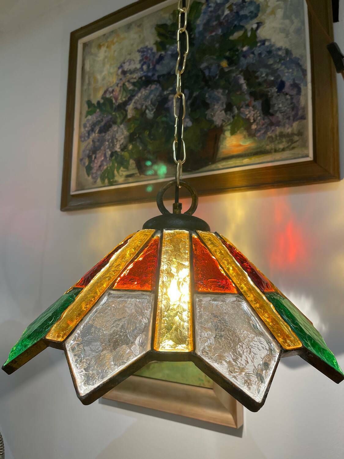 Poliarte Pendant Lamp By Longobard In Murano Glass, 1980s photo buy