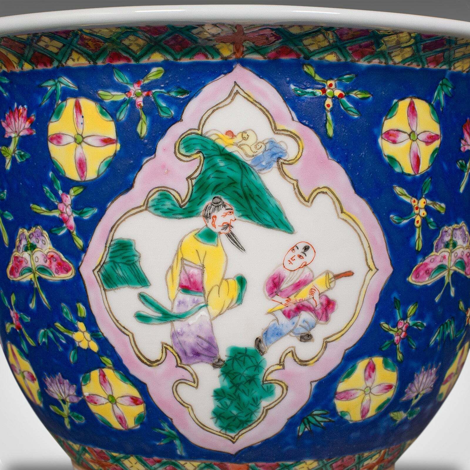 photo furniture Antique Decorative Jardiniere, Chinese, Ceramic Planter, Qing Dynasty, Victorian