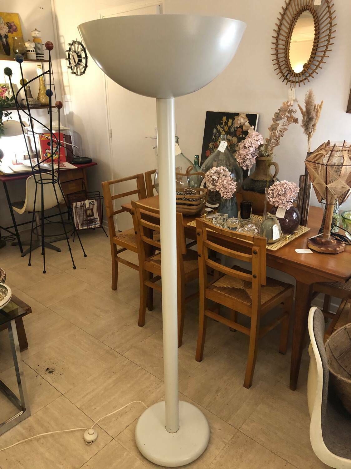 Vintage Mushroom Floor Lamp, 1970s photo vinterior