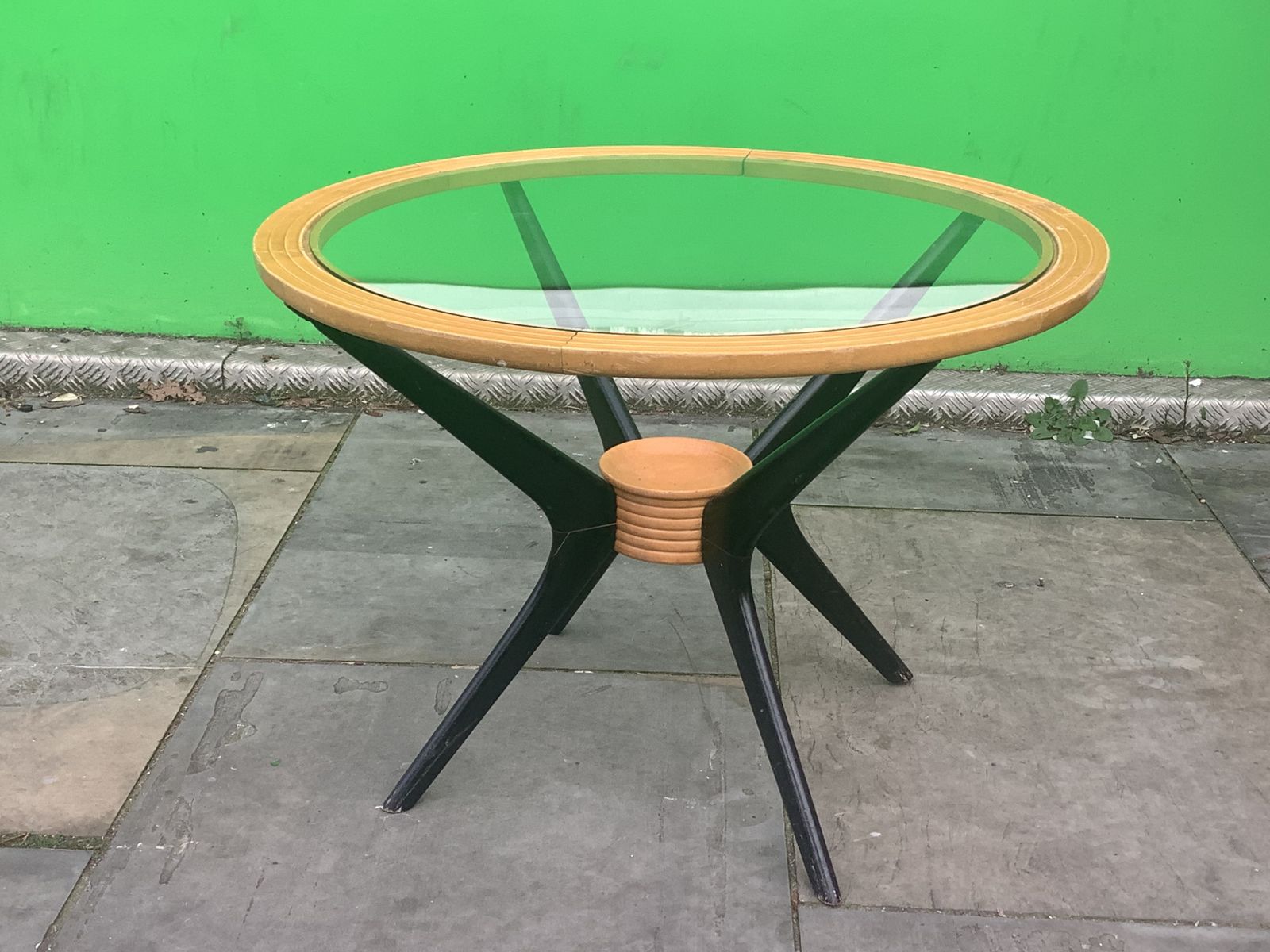 1950s Italian Coffee Attributed To   Paolo Buffa For " Brugnoli Mobili"