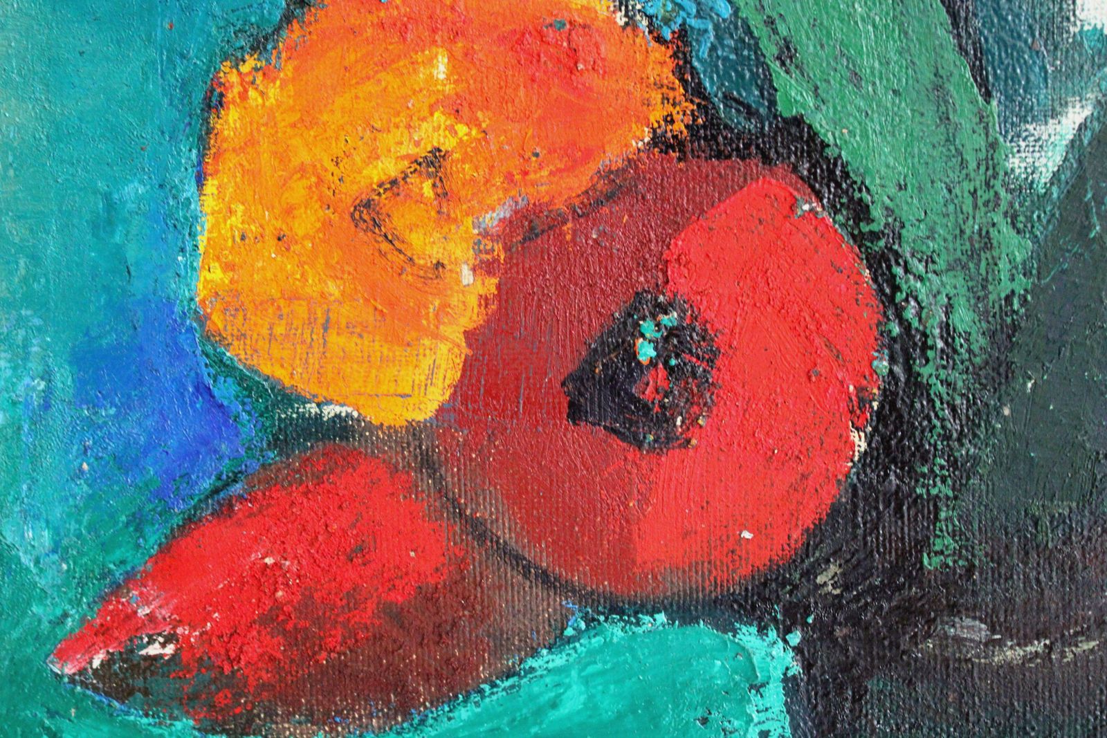 Aleksandr Rodin Spring Bouquet. Oil On Cardboard, photo for sale