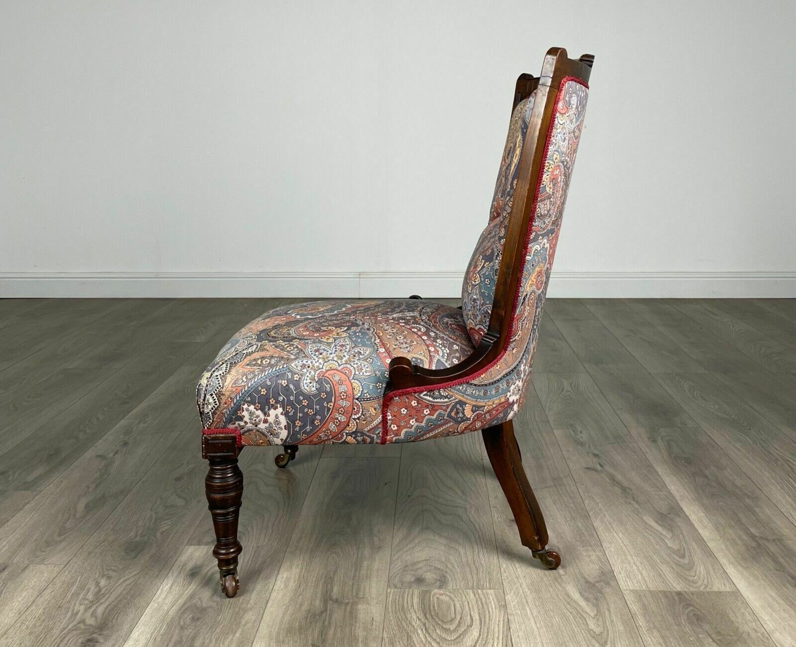 Antique 20th Century Nursing Chair / Armchair In Mahogany photo furniture