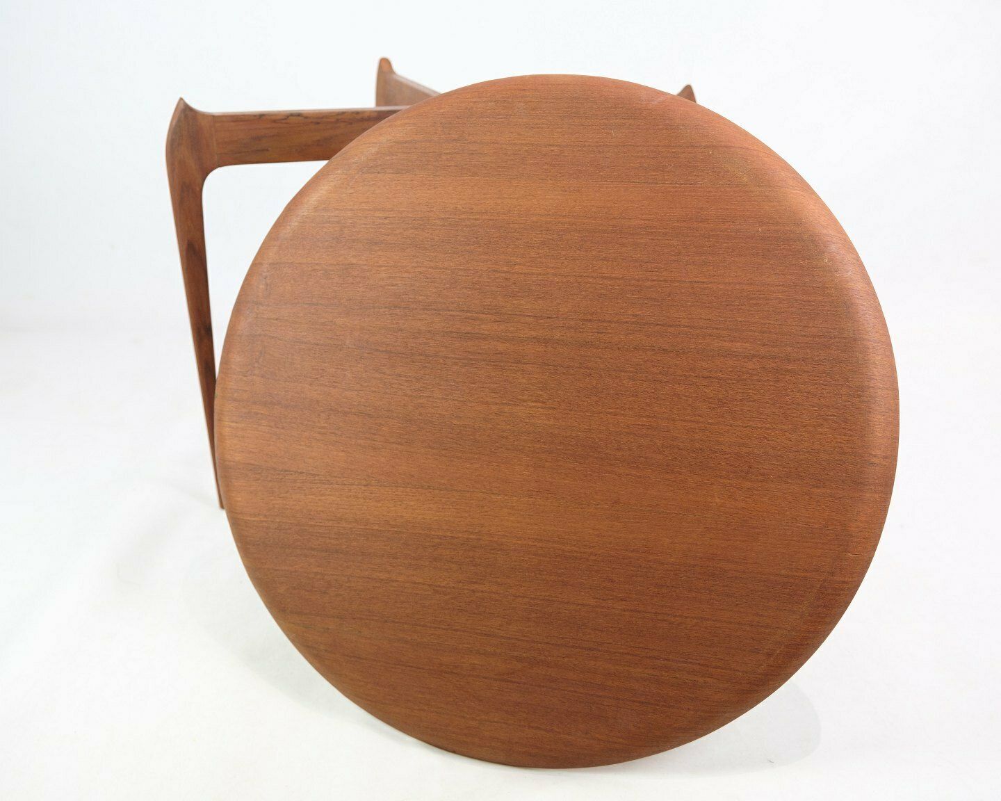 Side Table In Teak By Svend Willumsen & H Engholm  For  Fritz Hansen From 1950s photo vinterior