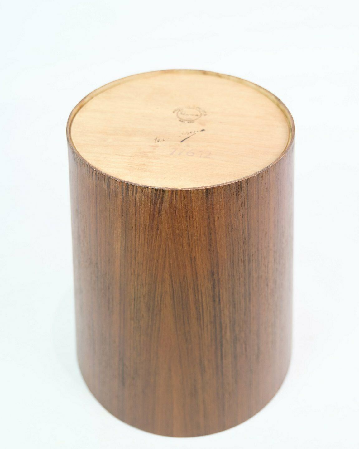 Paper Basket In Teak For Servex, Sweden From 1960s photo Home Decor