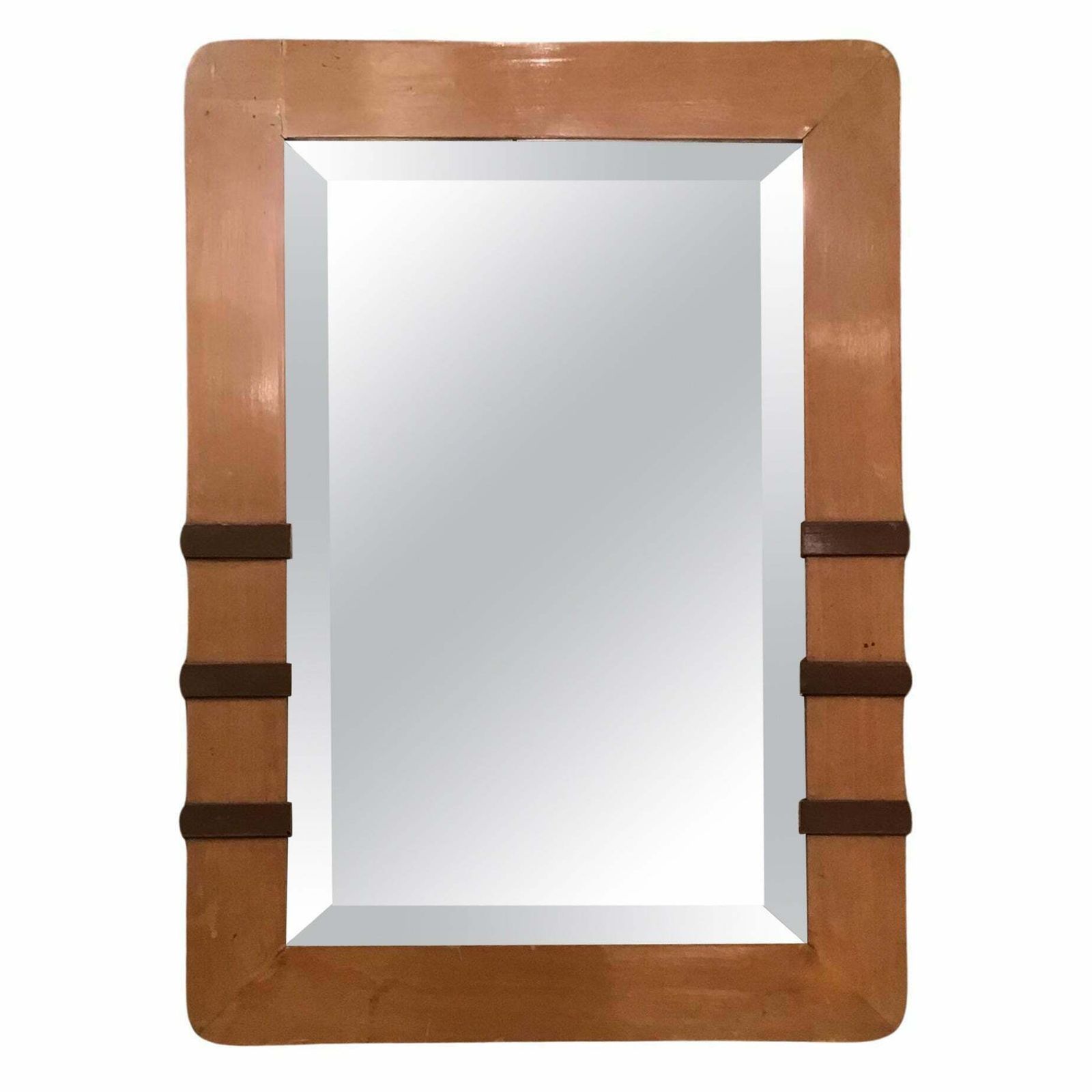 Osvaldo Borsani Wall Mirror Wood 1940 Italy