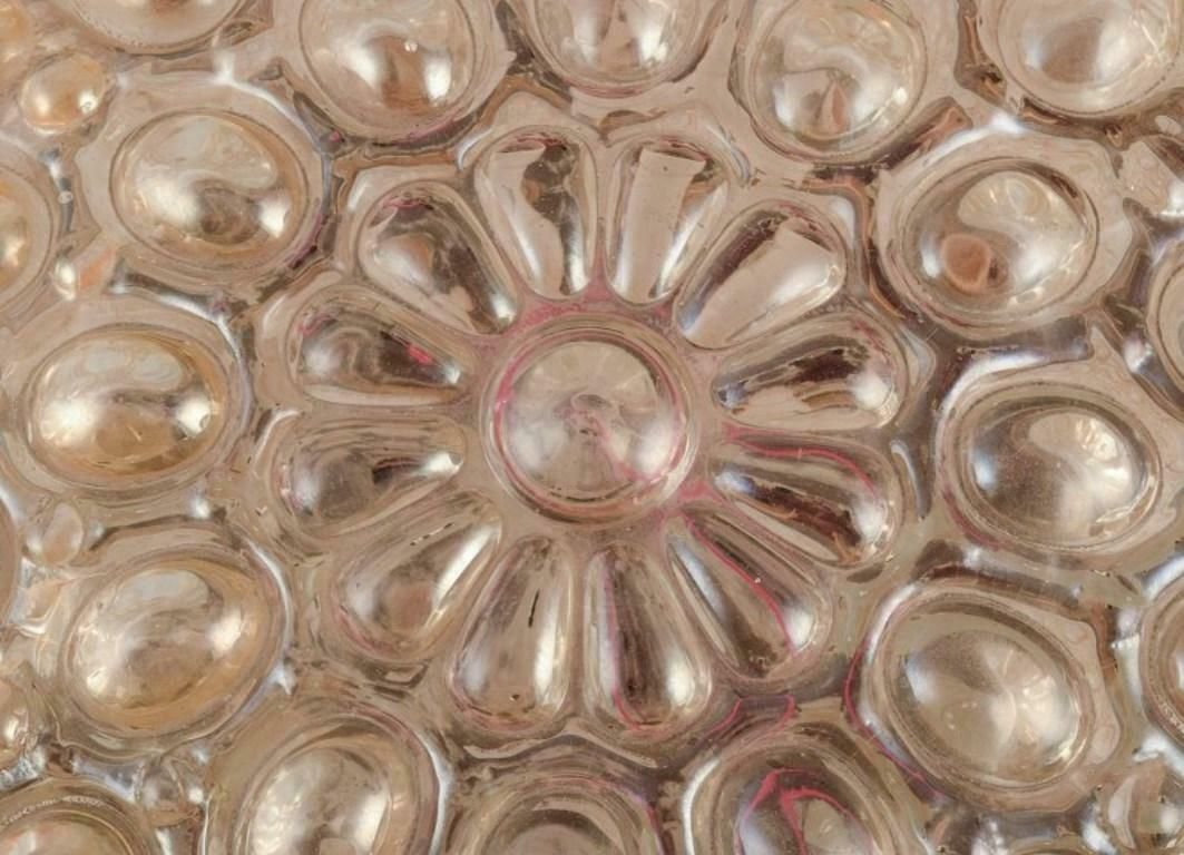 Helena Tynell (1918 2016) For Limburg. Finnish Glass Artist. Modernist Wall Lamp photo Lighting