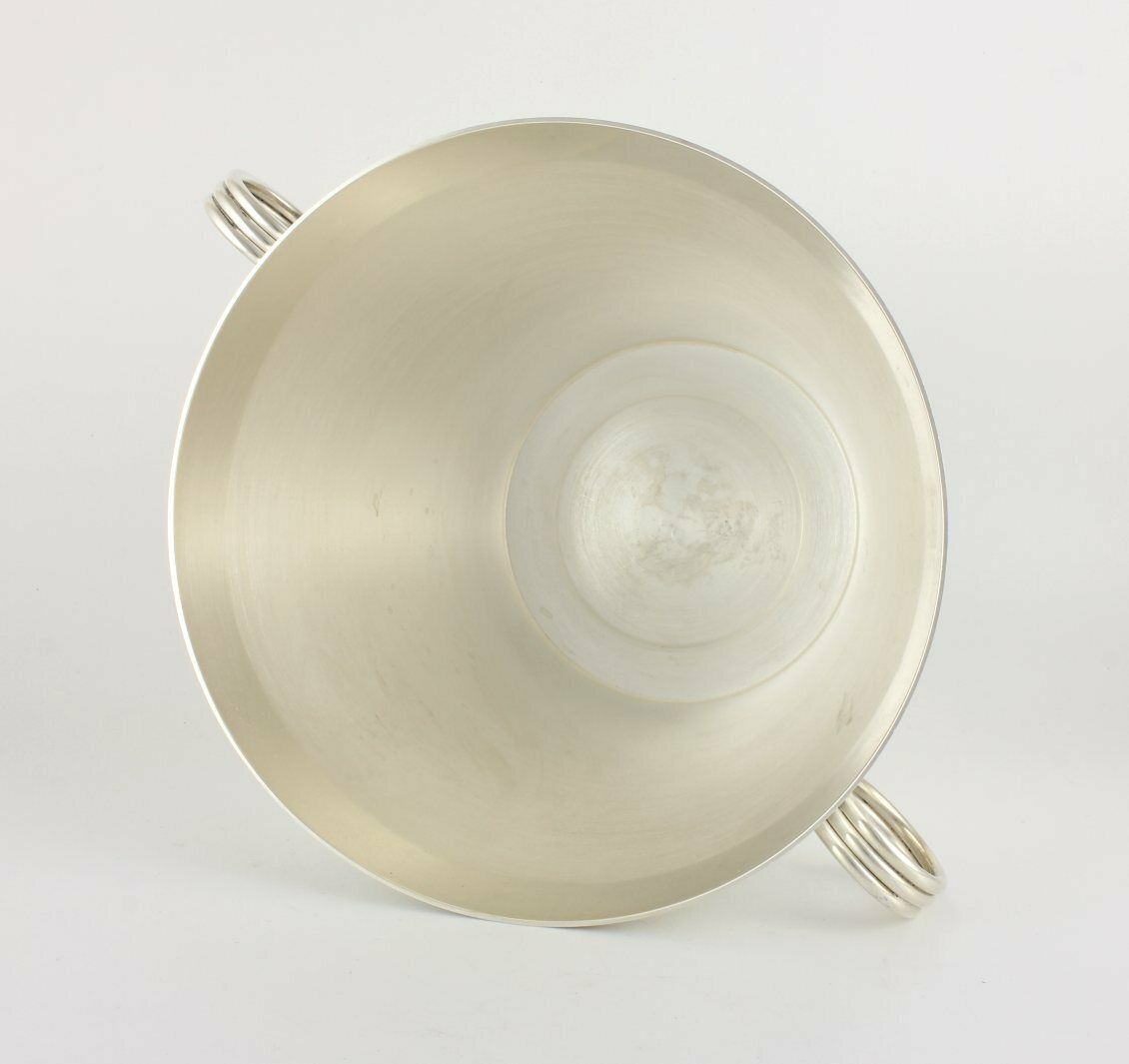 photo for sale Silver Plated Udner France Wine Cooler In Box. French Champagne Bucket.