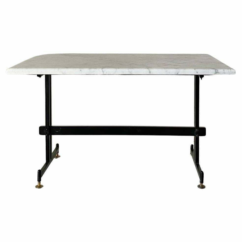 Vintage Carrara Marble Coffee Table, Italy 1960 photo Furniture