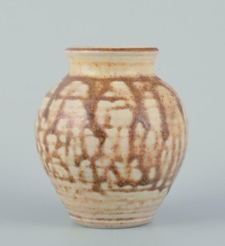 Elly Kuch And Wilhelm Kuch. Unique Ceramic Vase. 1980s photo for sale