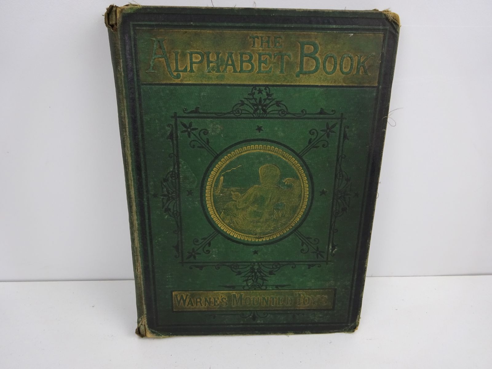 Victorian Alphabet Book By Warne's Mounted Toys Gifted In 1882