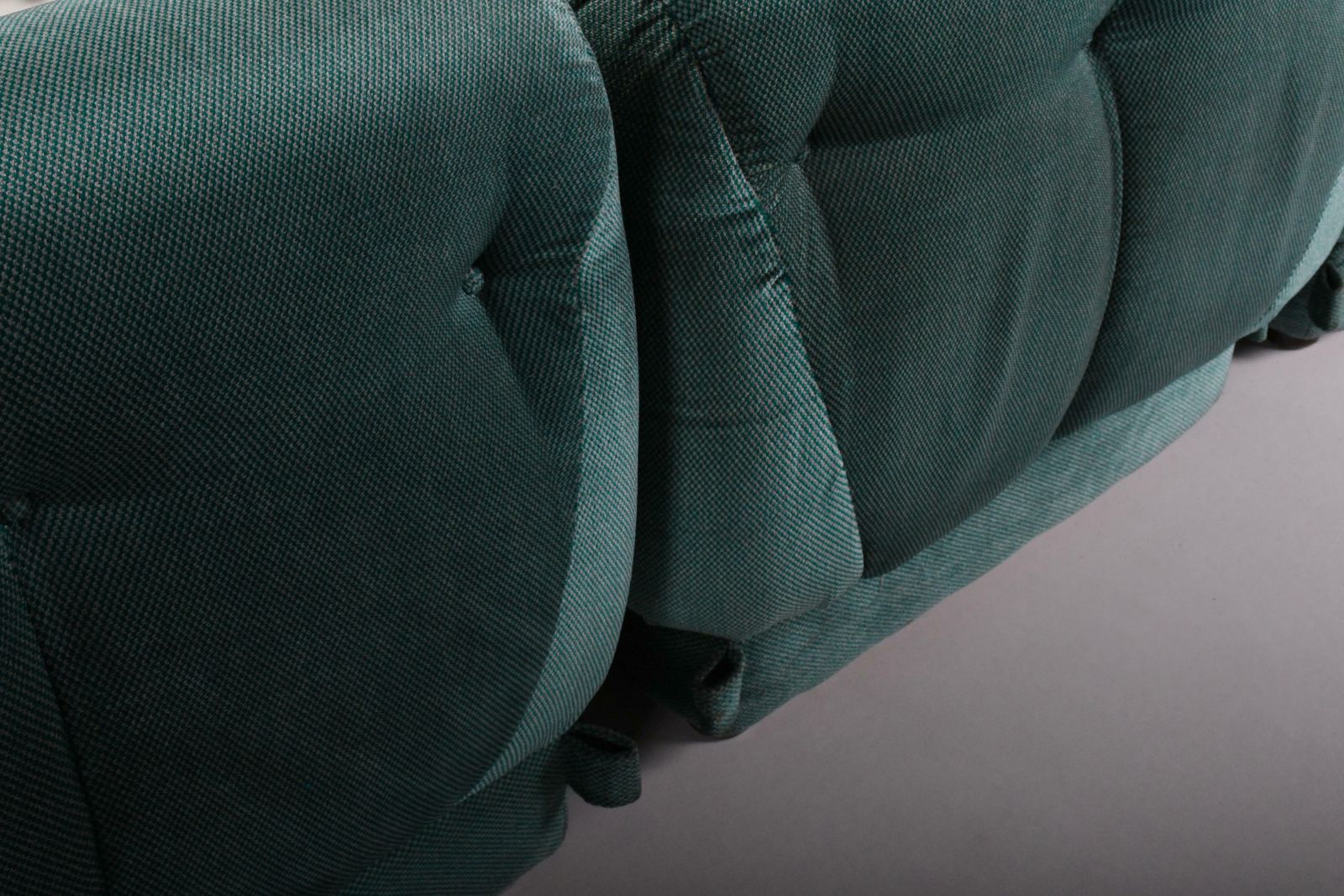 photo for sale Large Modular Sectional ‘Nuvolone’ Sofa By Rino Maturi In Green Fabric, 1970s