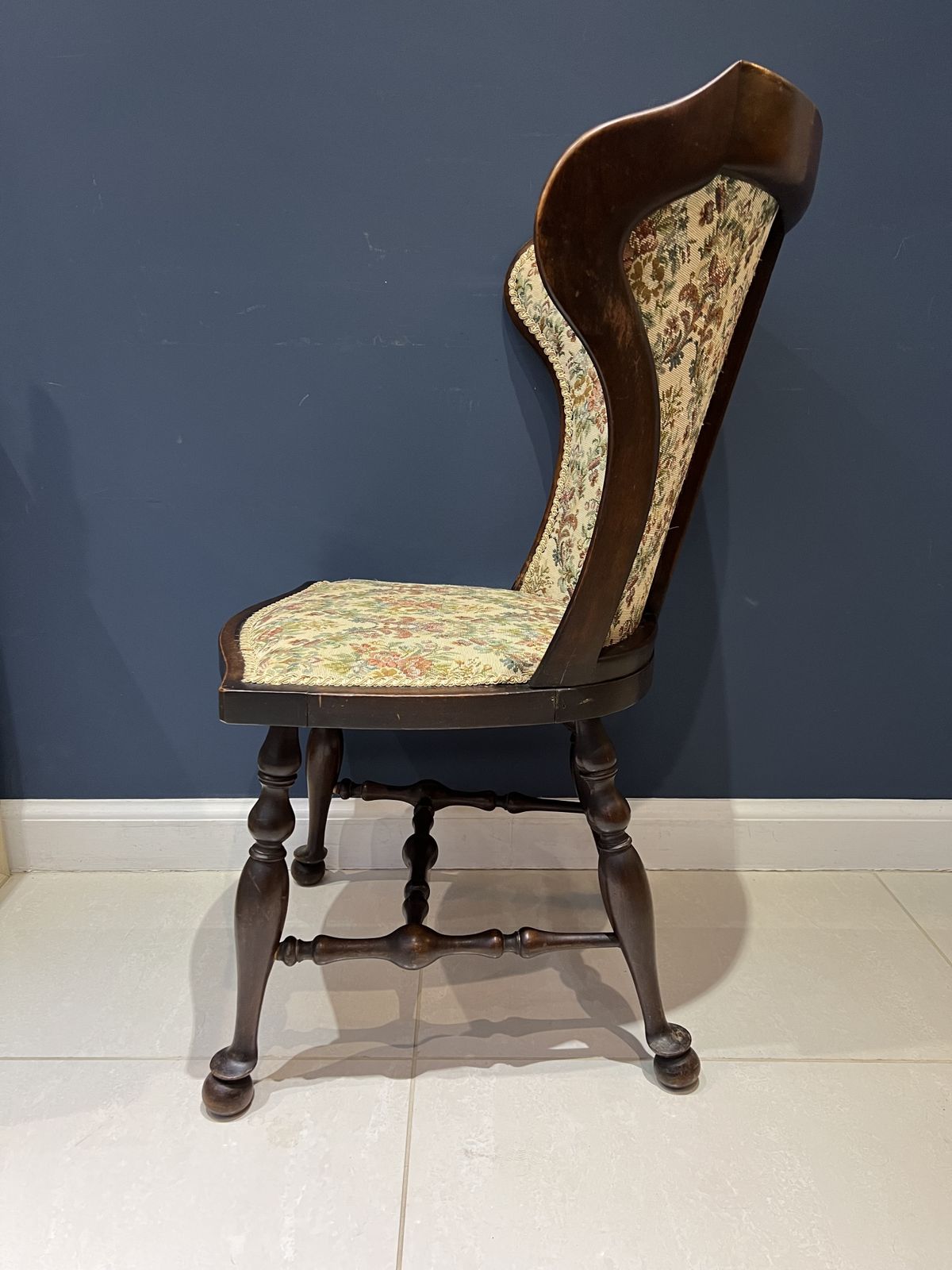 19th Century Arts And Crafts Curved Wingback Chair photo buy