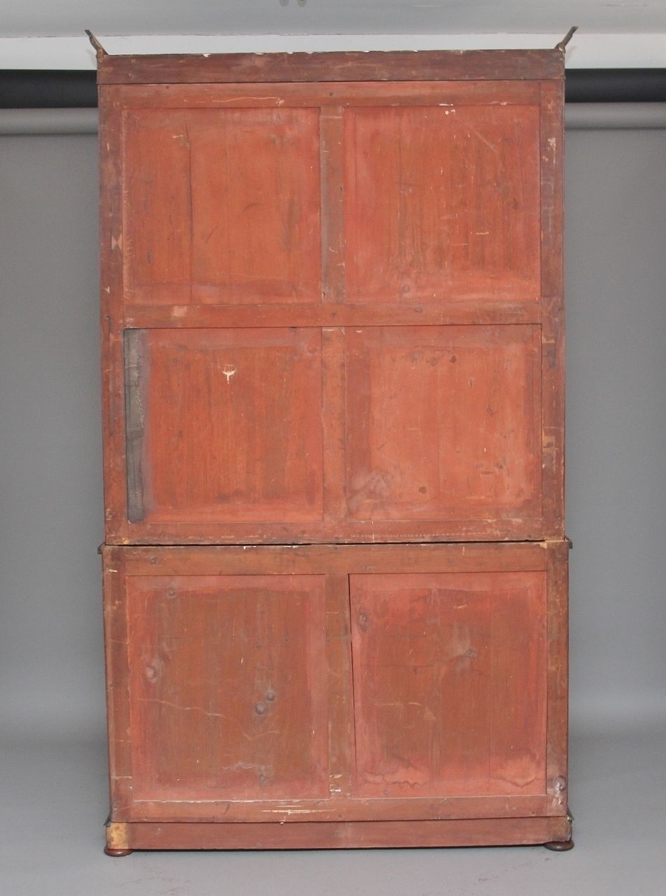 Furniture Large Regency Mahogany Bookcase photo