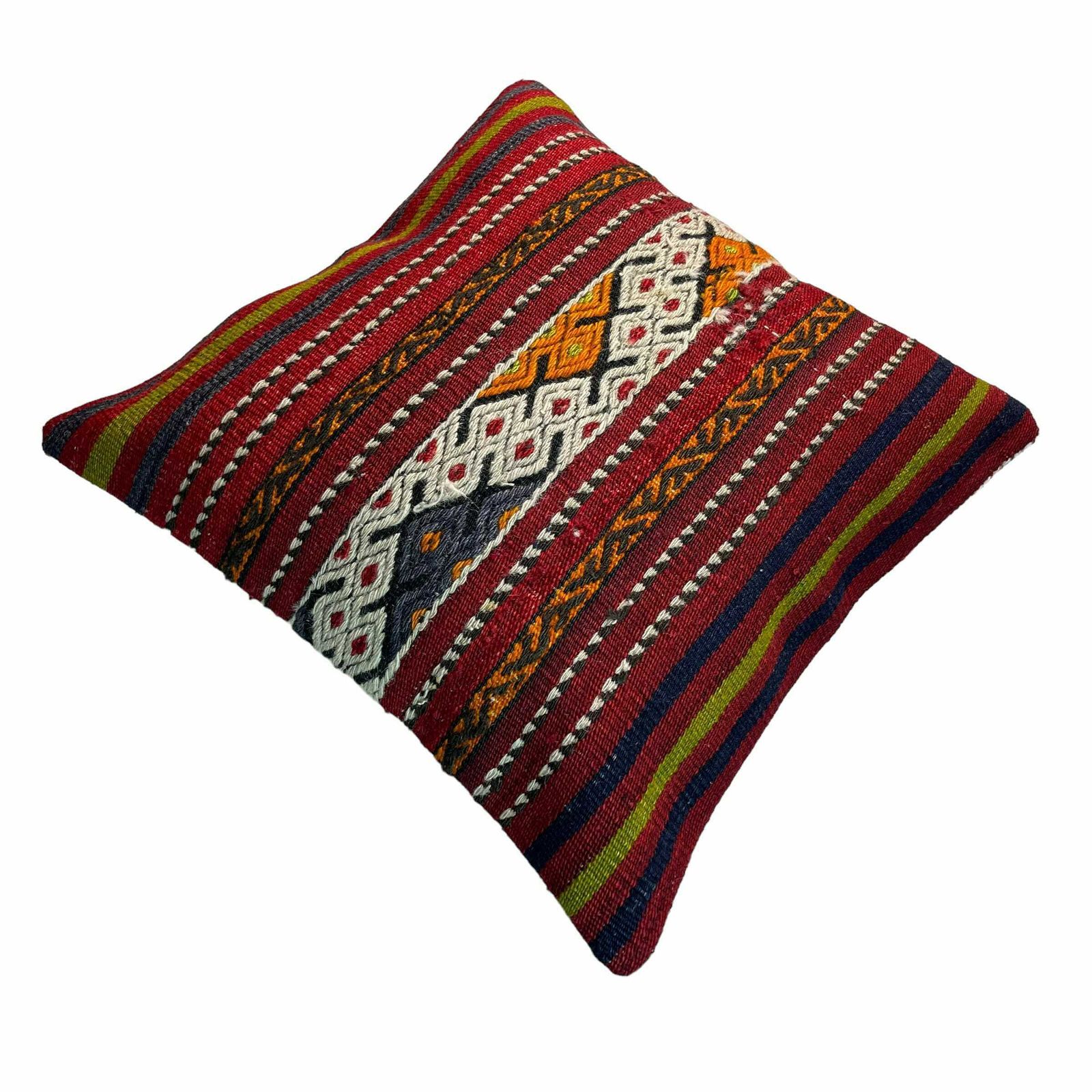 photo furniture Etnische Kilim Kussen, 45x45 Cm Kussenhoes, Bohemian Kilim Kussen, Handgeweven Kilim Kussen, Sierkussen Voor Bank, Meditatie Kilim Hoes