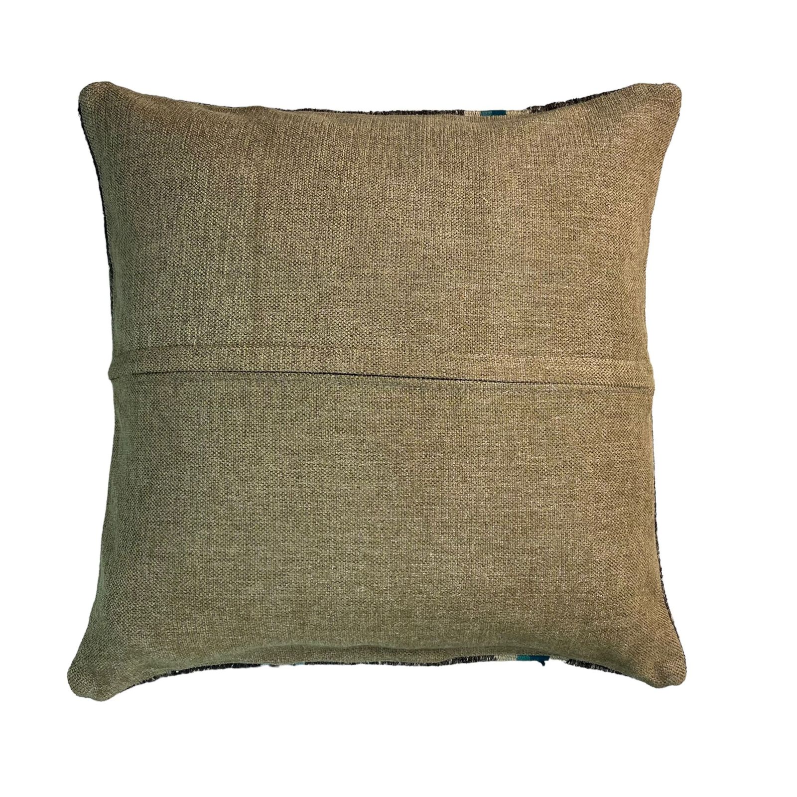 Ethnic Kilim Pillow, 18x18 Pillow Cover, Bohemian Kilim Pillow, Handwoven Kilim Pillow, Sofa Throw Pillow, Meditation Kilim Cover photo for sale