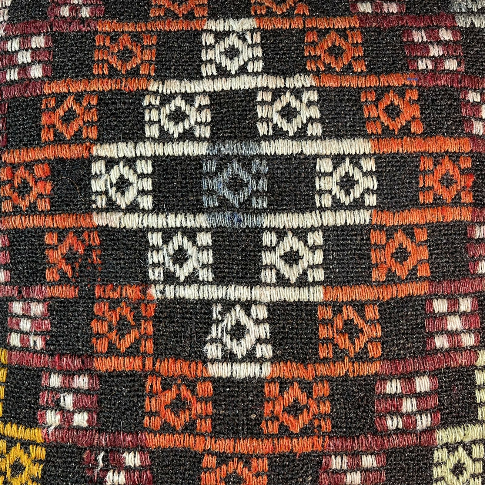 Ethnic Kilim Pillow, 18x18 Pillow Cover, Bohemian Kilim Pillow, Handwoven Kilim Pillow, Sofa Throw Pillow, Meditation Kilim Cover photo Textiles