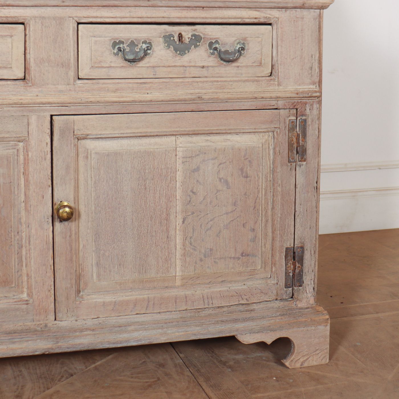 18th Century Bleached Oak Dresser Base photo Furniture