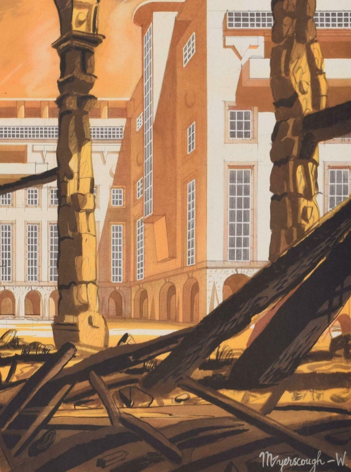 To Build For Prosperity   Save Now Original Poster By Raymond Myerscough Walker photo Art