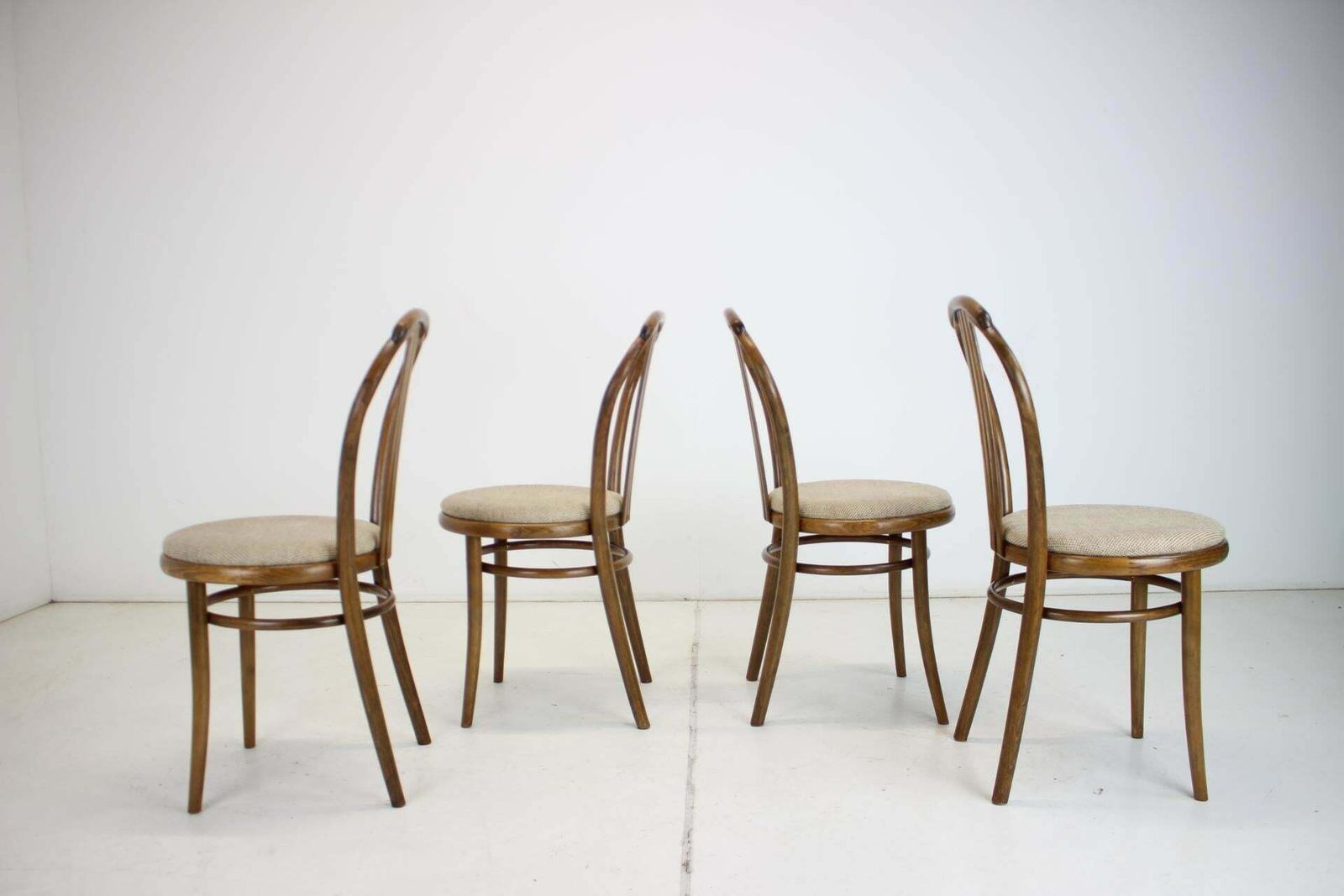 Set Of Four Dining Chairs By Ton, 1994 photo for sale