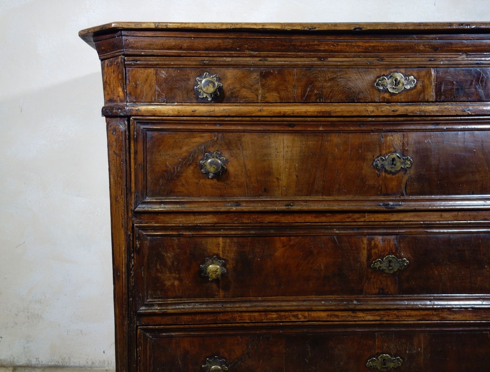 Large Scale 17th Century North Italian Walnut Commode photo buy