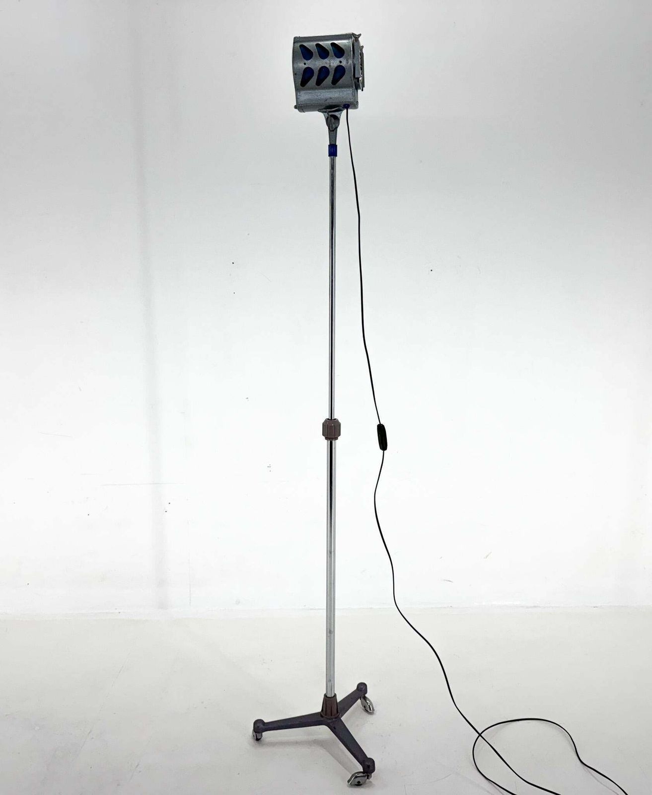 Mid Century Adjustable Italian Cinema Floor Lamp, 1950s 1960s photo for sale