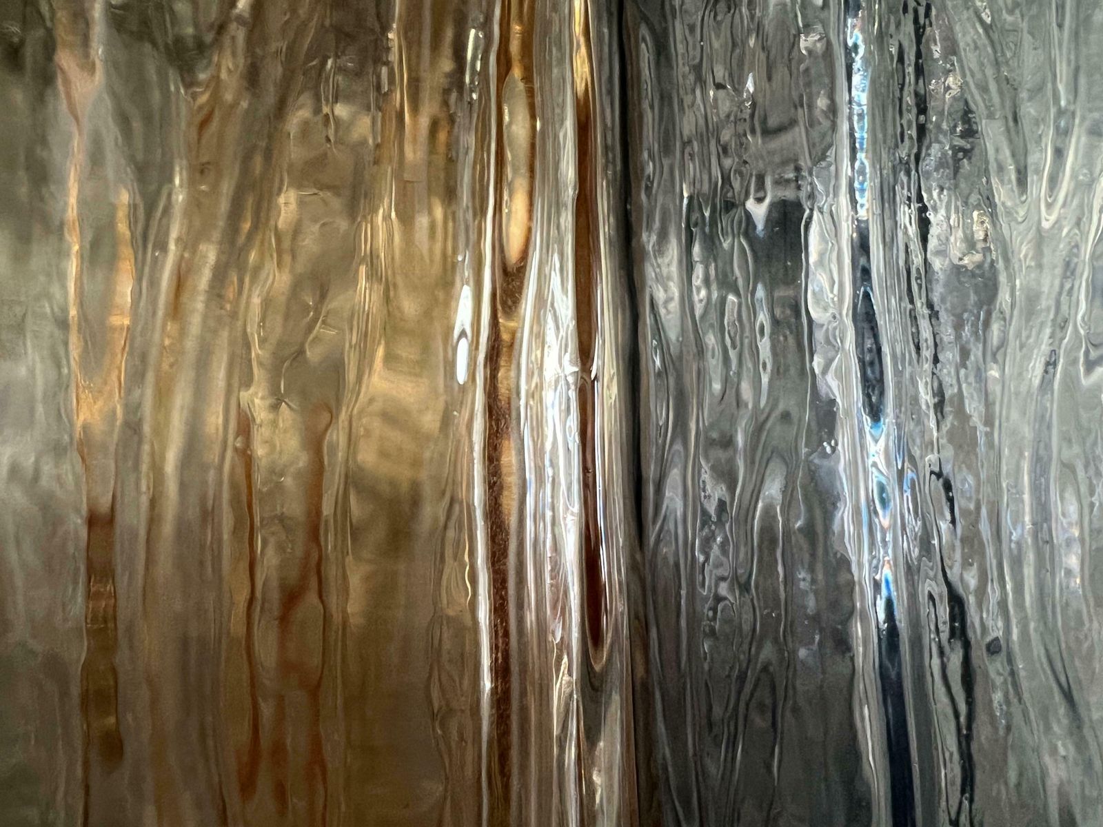 Majestic Gold Fumé And Clear Murano Chandelier By Valentina Planta photo buy