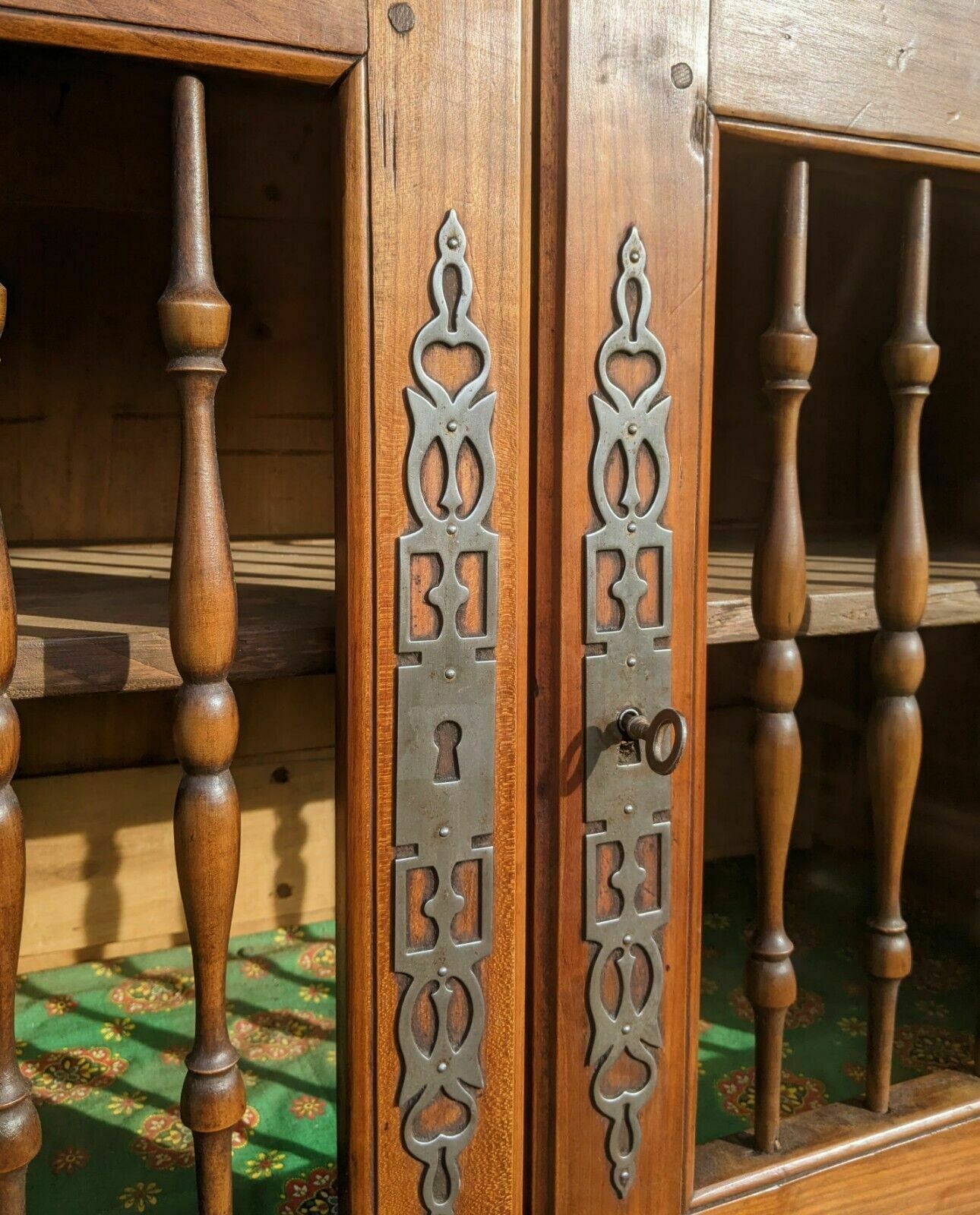 photo for sale Antique French Pantry Cabinet Fruitwood Provence
