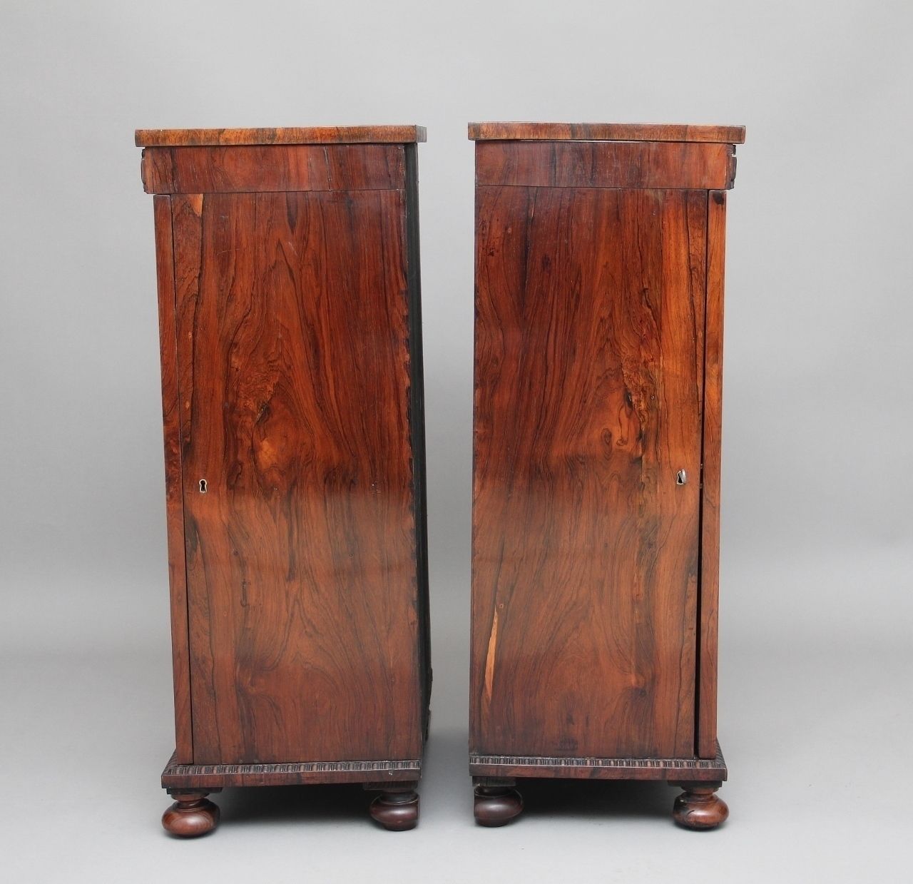 Pair Of Early 19th Century Rosewood Pedestal Cabinets photo buy