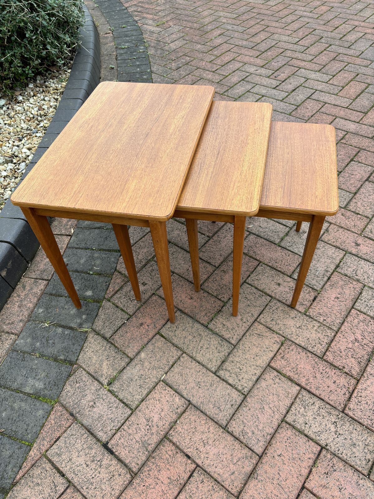 Gordon Russell Nest Of Three Tables C1950s photo for sale