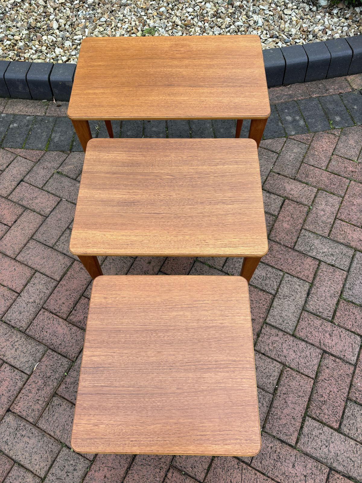 Gordon Russell Nest Of Three Tables C1950s photo Furniture
