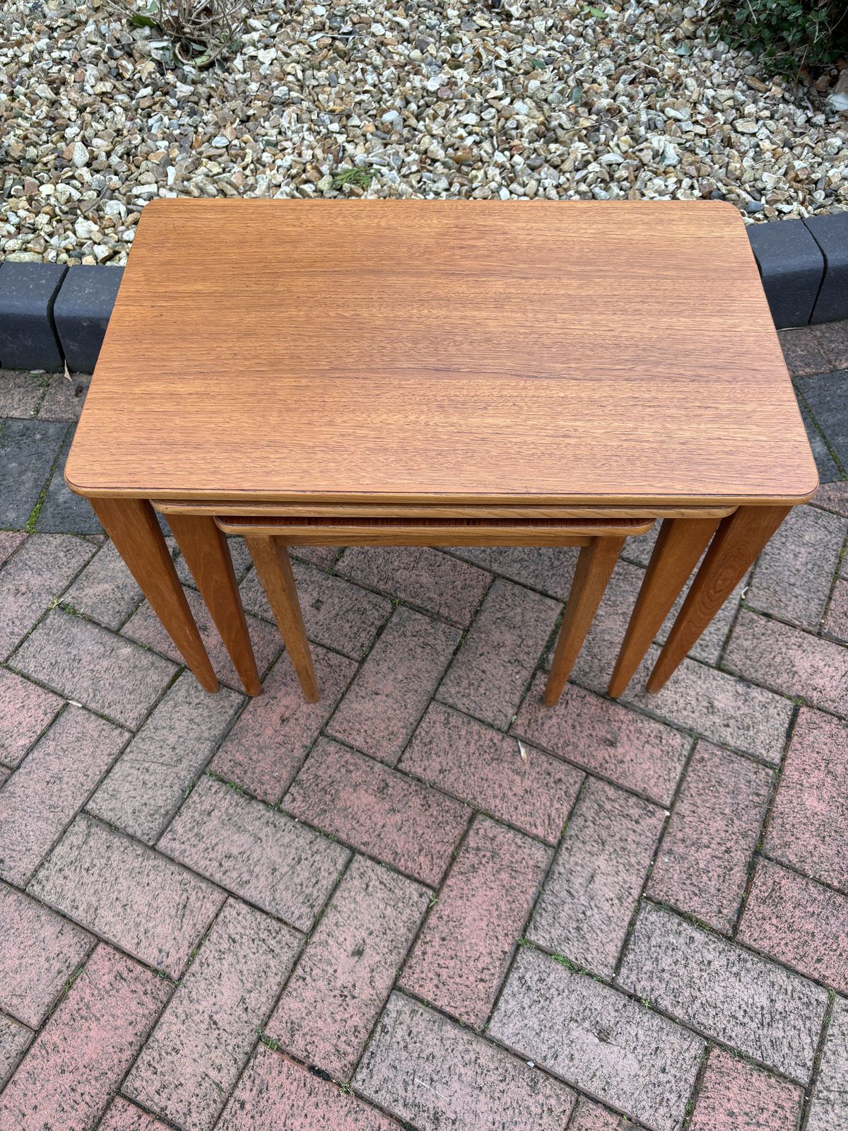 Gordon Russell Nest Of Three Tables C1950s photo vinterior