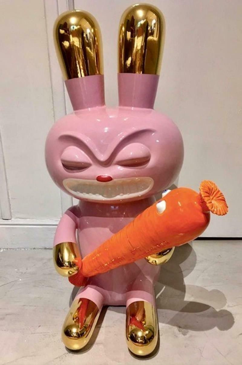Massimo Giacon Ceramic Sculpture Love Carrot By Superego, Italy photo buy