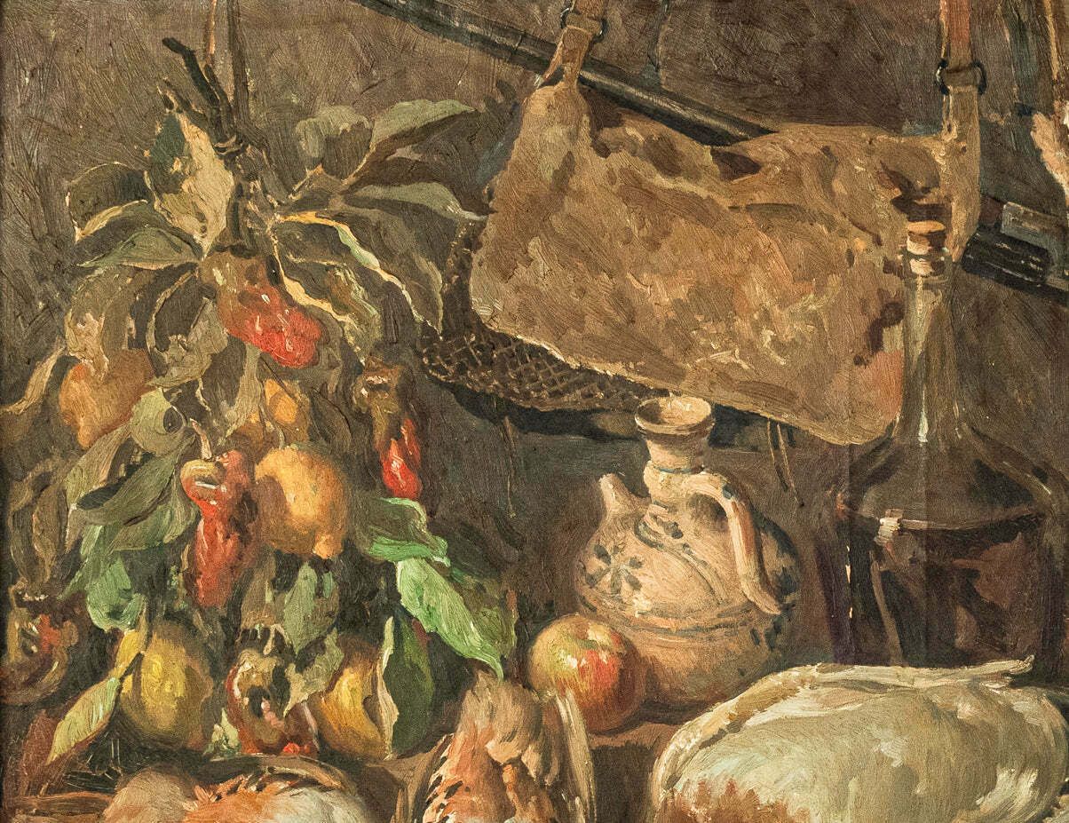 José Maria Vila Canyelles   The Chef's Banquet   Still Life   Fruit And Game photo Art