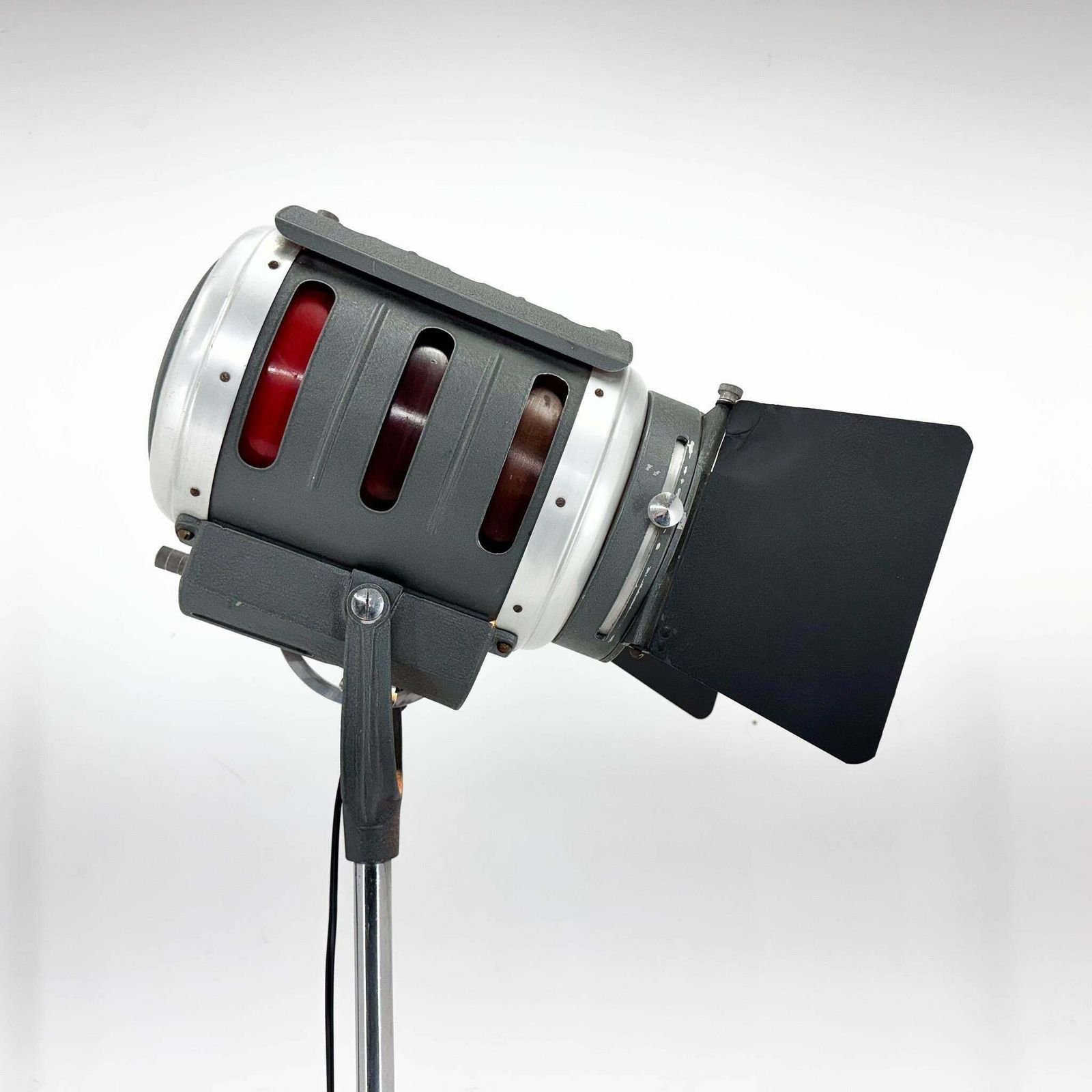 photo buy Mid Century Italian Cinema Spot Light Floor Lamp By Iff, 1950s 1960s
