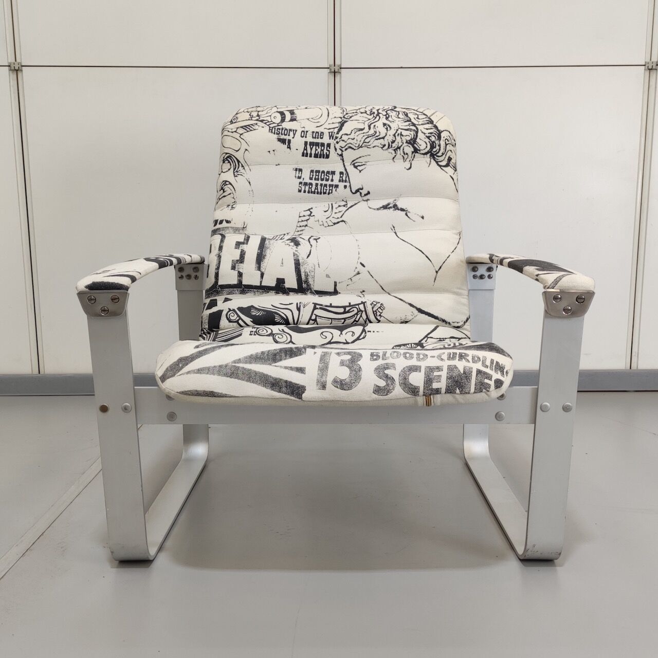 Pullka Fauteuil, Jaren 1960, Vintage photo Meubels
