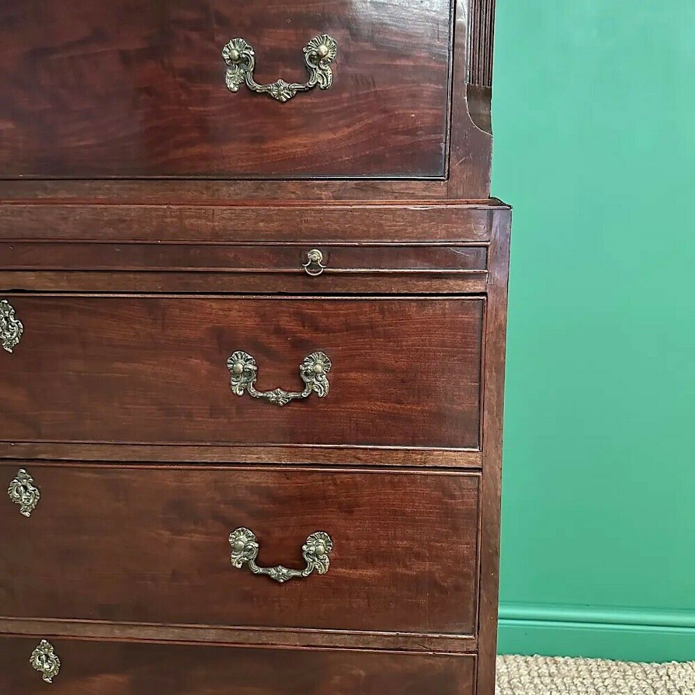 photo furniture Superb Quality Large Georgian Mahogany Antique Chest