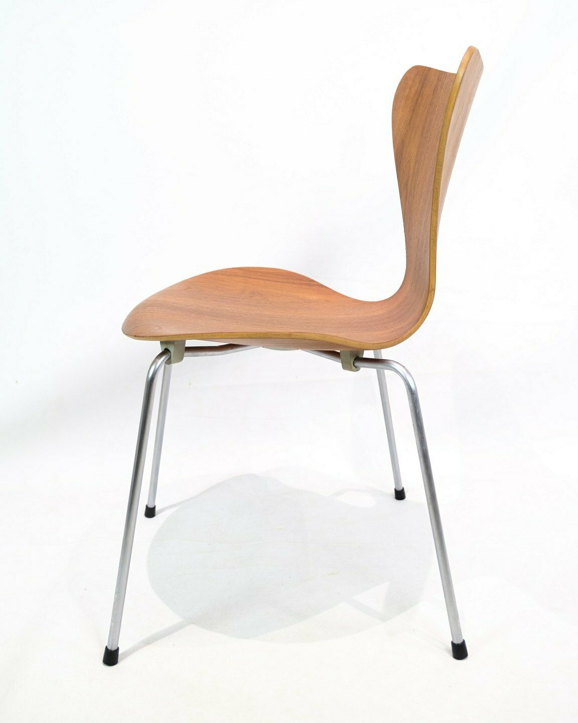 photo vintage Set Of 4 Seven Chairs In Teak By Arne Jacobsen For Fritz Hansen From 1960s