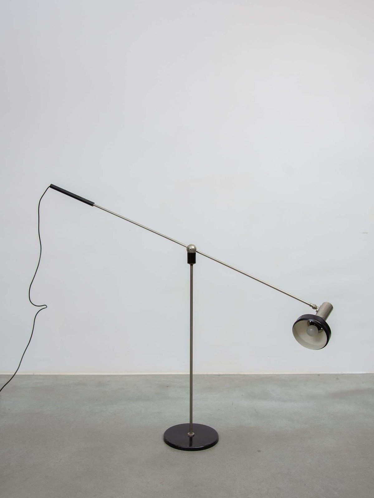 Rare Magneto Floor Lamp Designed By H Fillekes For Artiforte 1956 Holland photo vintage