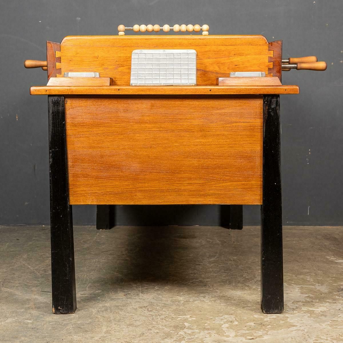 Furniture 20th Century European Foosball / Football Table C.1950 photo