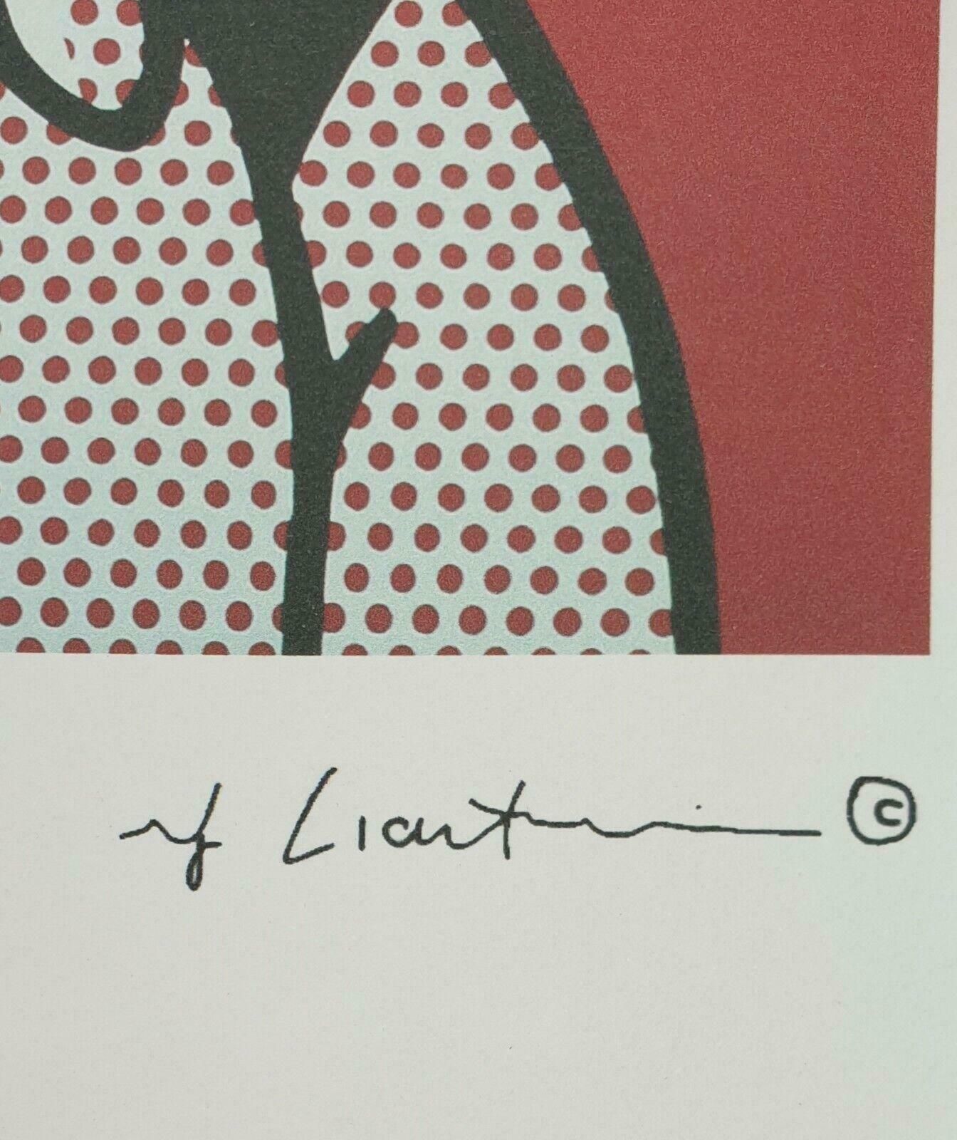 photo furniture After Roy Lichtenstein (1923–1997) Girl In Mirror, 1980s – Limited Edition Silkscreen
