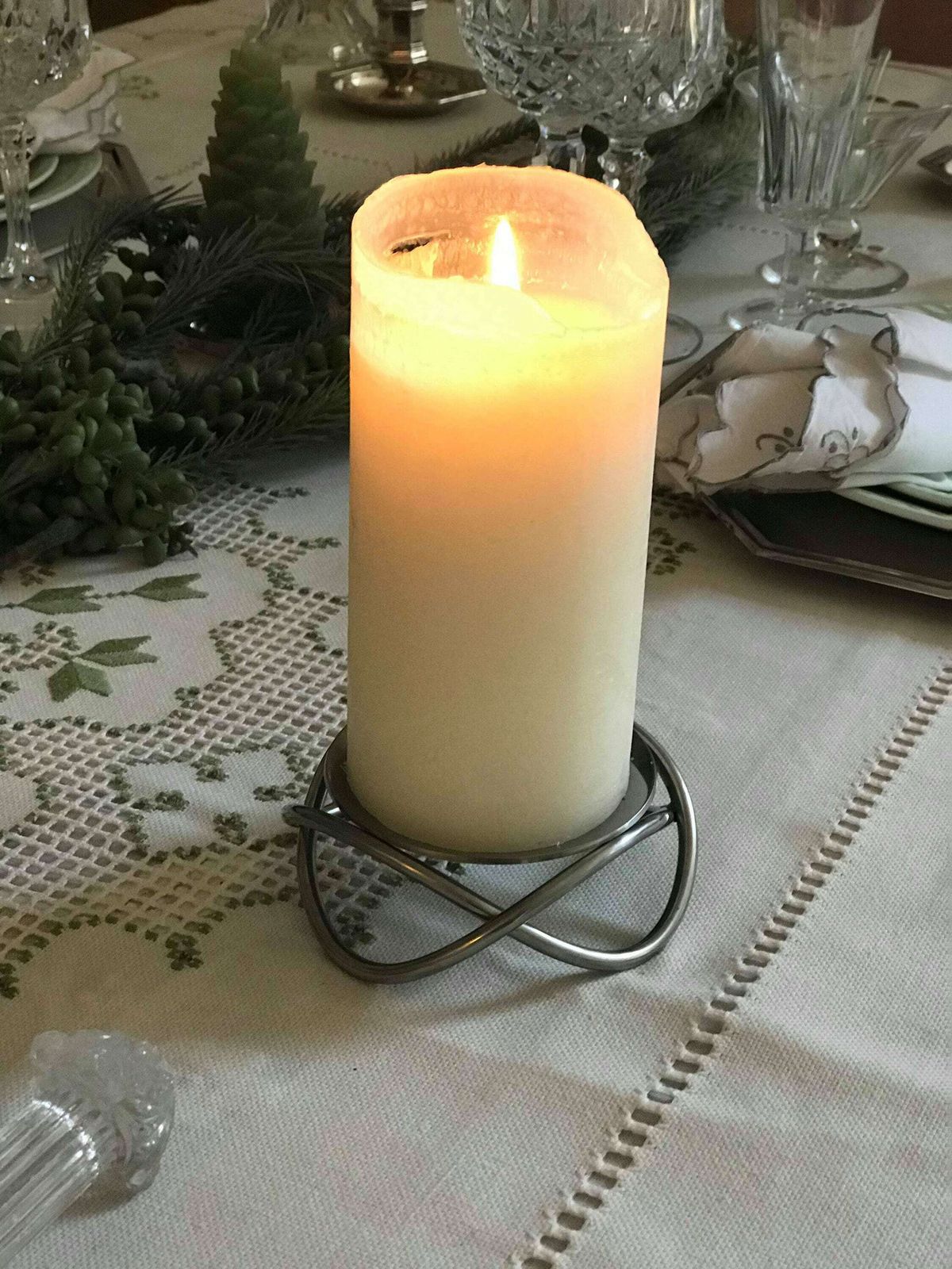Georg Jensen Glow Candle Holder 1 Holiday Table Decor Season Decor Nordic Modern Danish Design Gift For Her Wedding Gift Maria Berntsen photo furniture