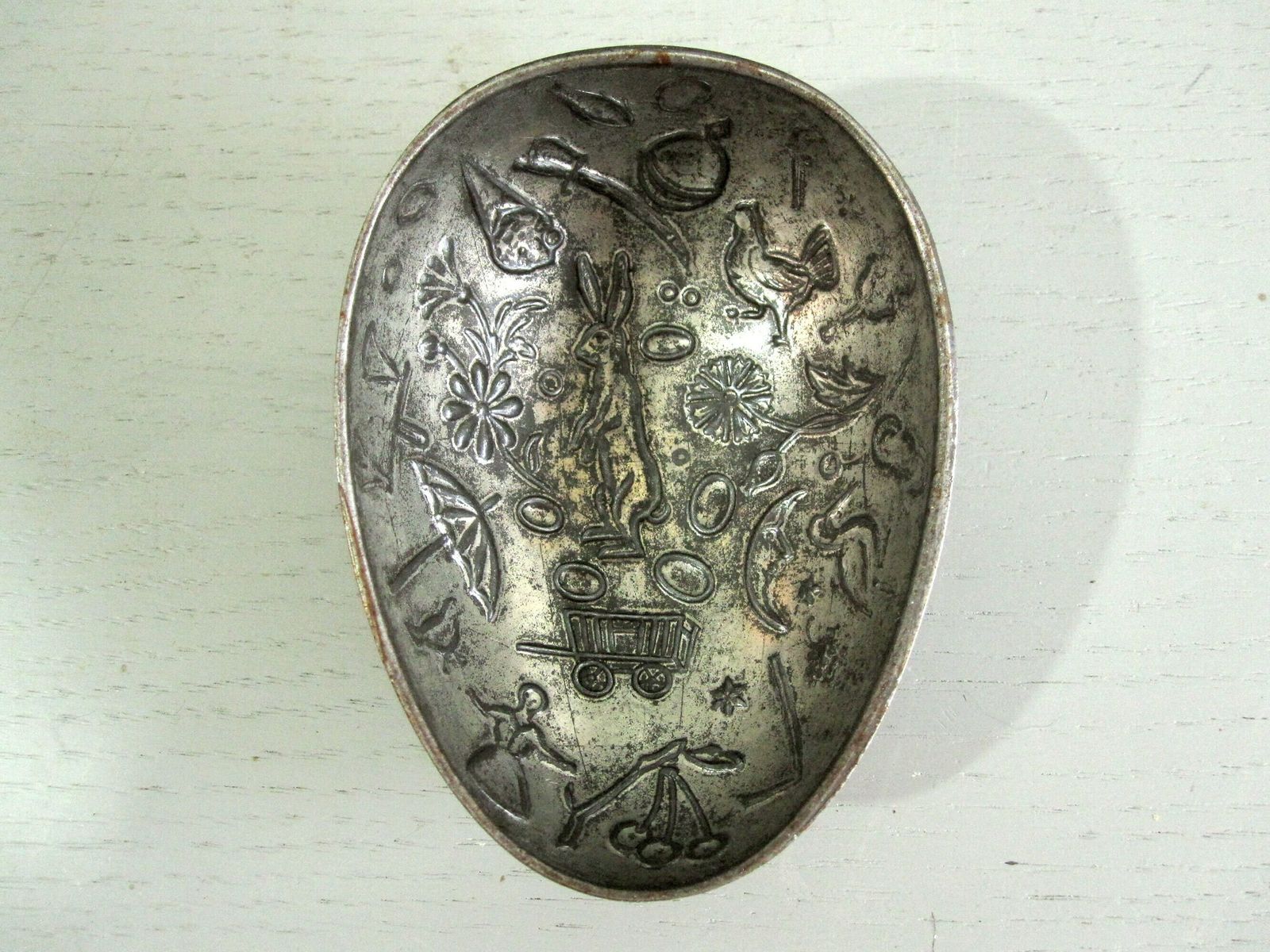 Chocolate Easter Egg Moulds / Metal Baking Forms photo for sale