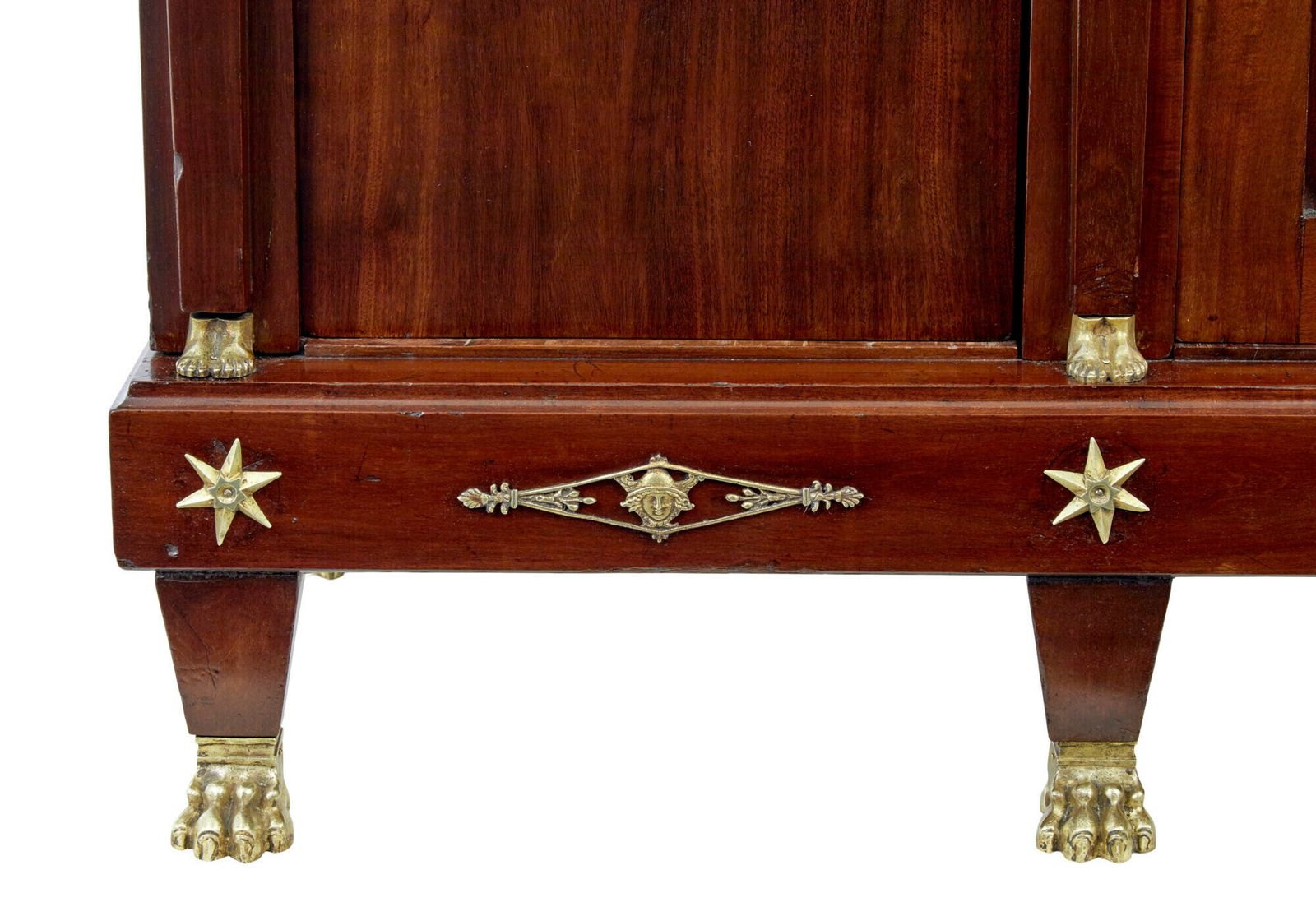 Late 19th Century French Empire Mahogany And Ormolu Cabinet photo furniture