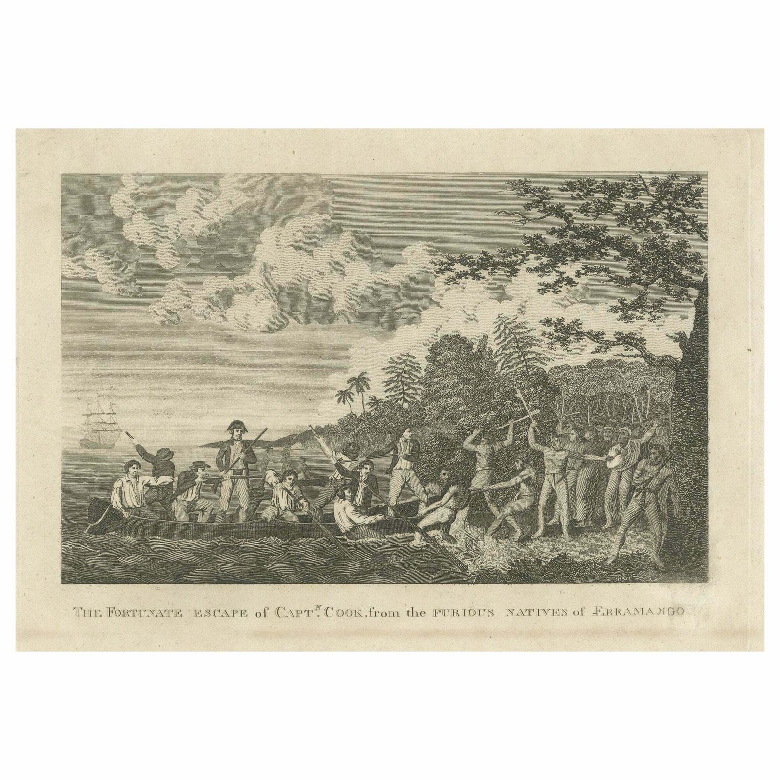 Narrow Escape: Captain Cook's Perilous Departure From Erromango, Circa 1790 £313.75