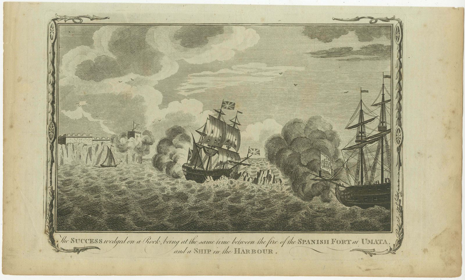 Naval Engagement At Unalata, Guam: The Peril Of Hms Success, Circa 1790 photo furniture