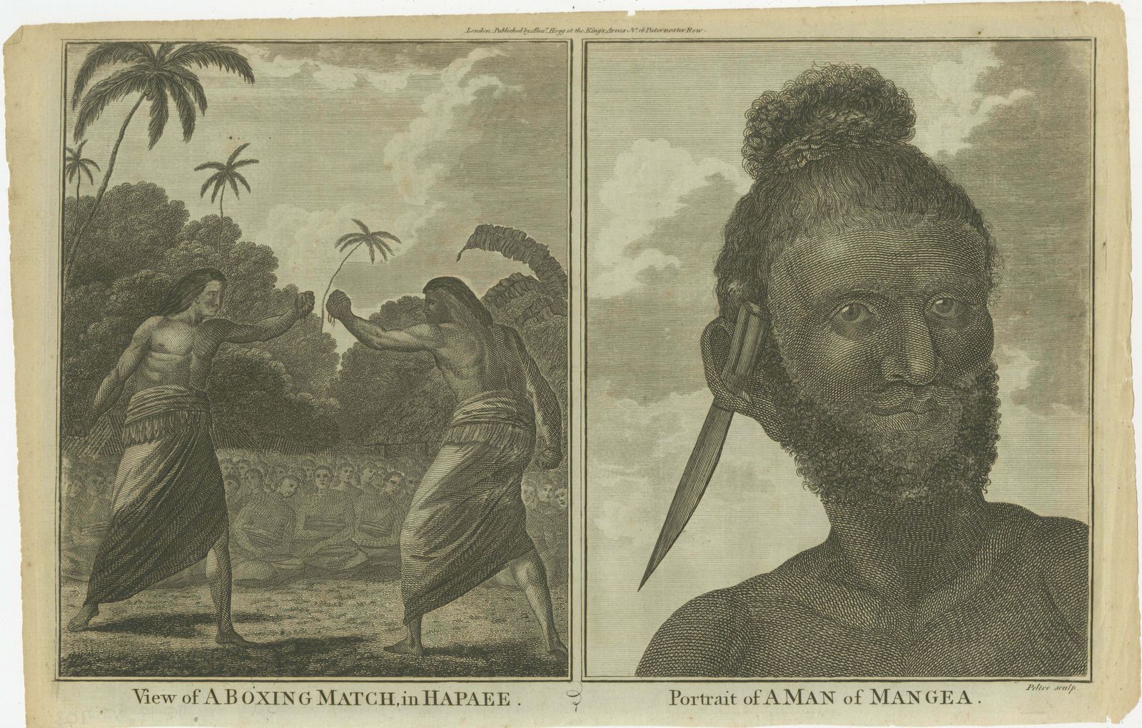 Traditions And Faces Of The Pacific: Boxing In Ha'apai And A Man Of Mangea, 1785 photo furniture